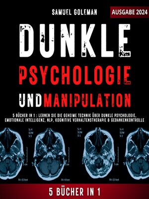 cover image of DUNKLE PSYCHOLOGIE UND MANIPULATION